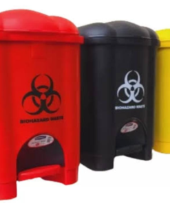 Peddle bin (B,Y,R) 30litres
