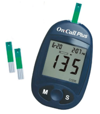 Glucometer On Call Plus