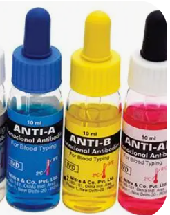BLOOD GROUPING ANTISERAS